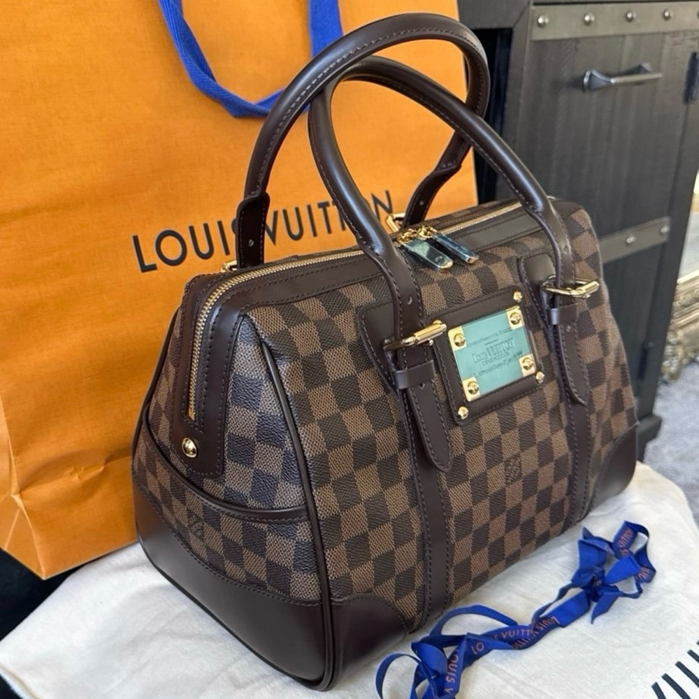 Authentic LV Damier Ebene Handbag New Condition